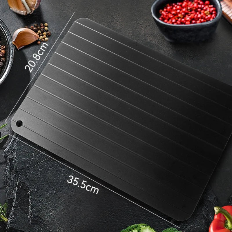 Rapid Defrosting Tray – Thaws Frozen Meat 3x Faster, No Electricity Needed