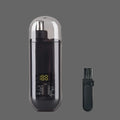Rechargeable Nose & Ear Hair Trimmer – 360° Painless Blade, IPX7 Waterproof, USB Charging